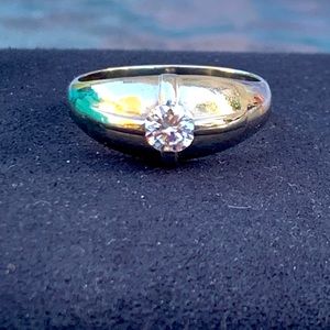 Antique European Cut Diamond Ring